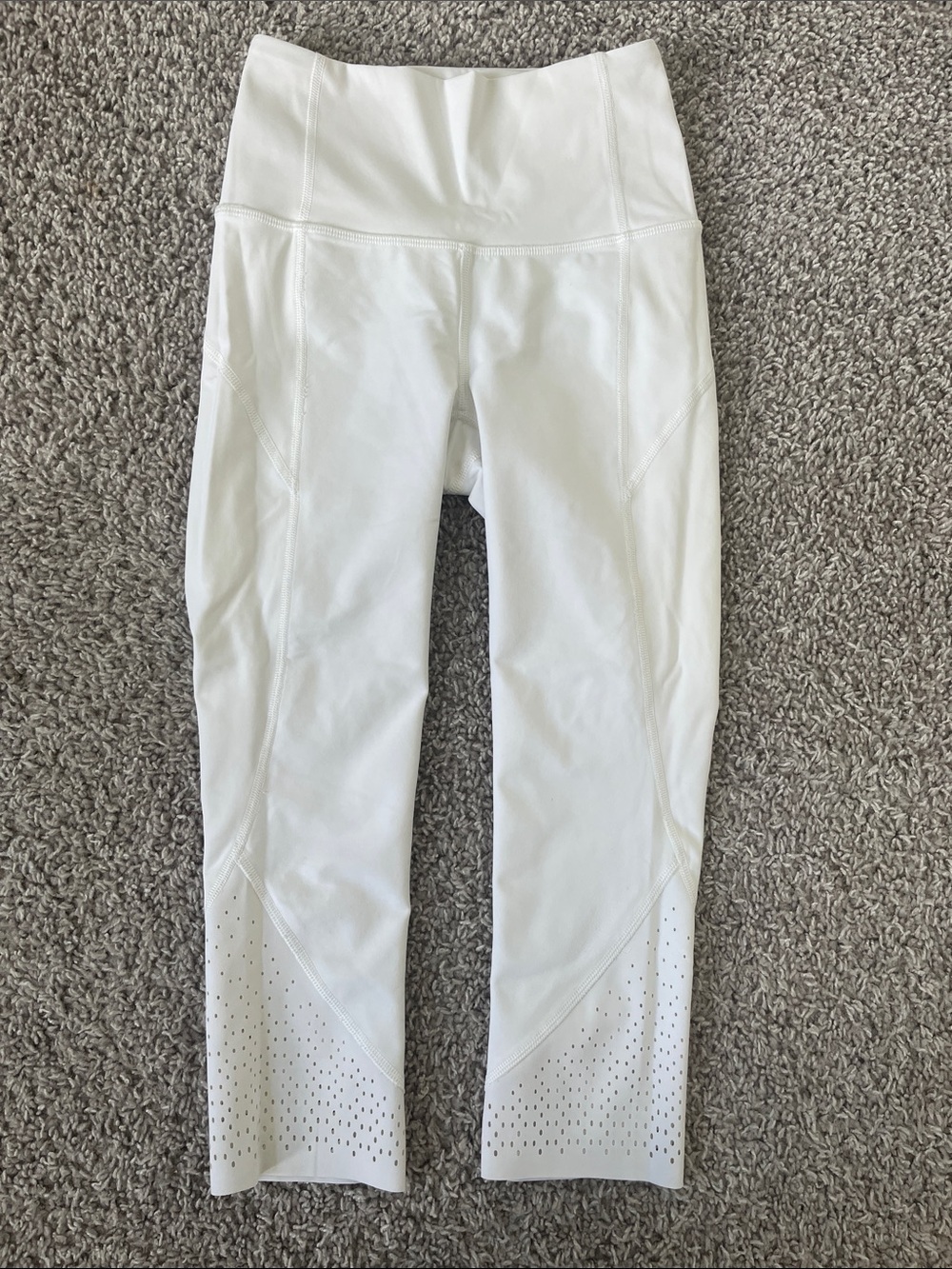 lululemon  White High-Rise Performance Leggings